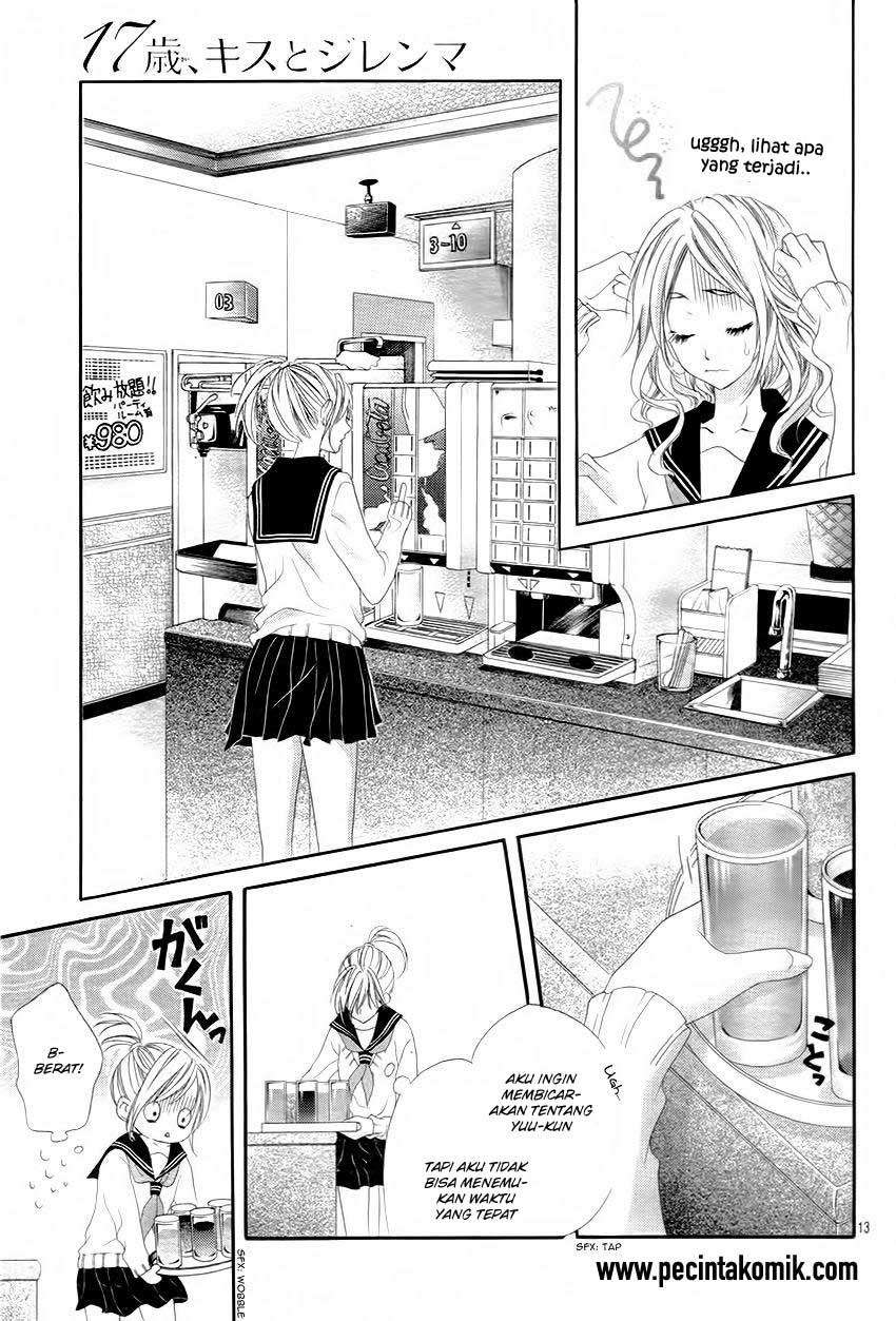 17-sai, Kiss to Dilemma Chapter 11 – halaman 14