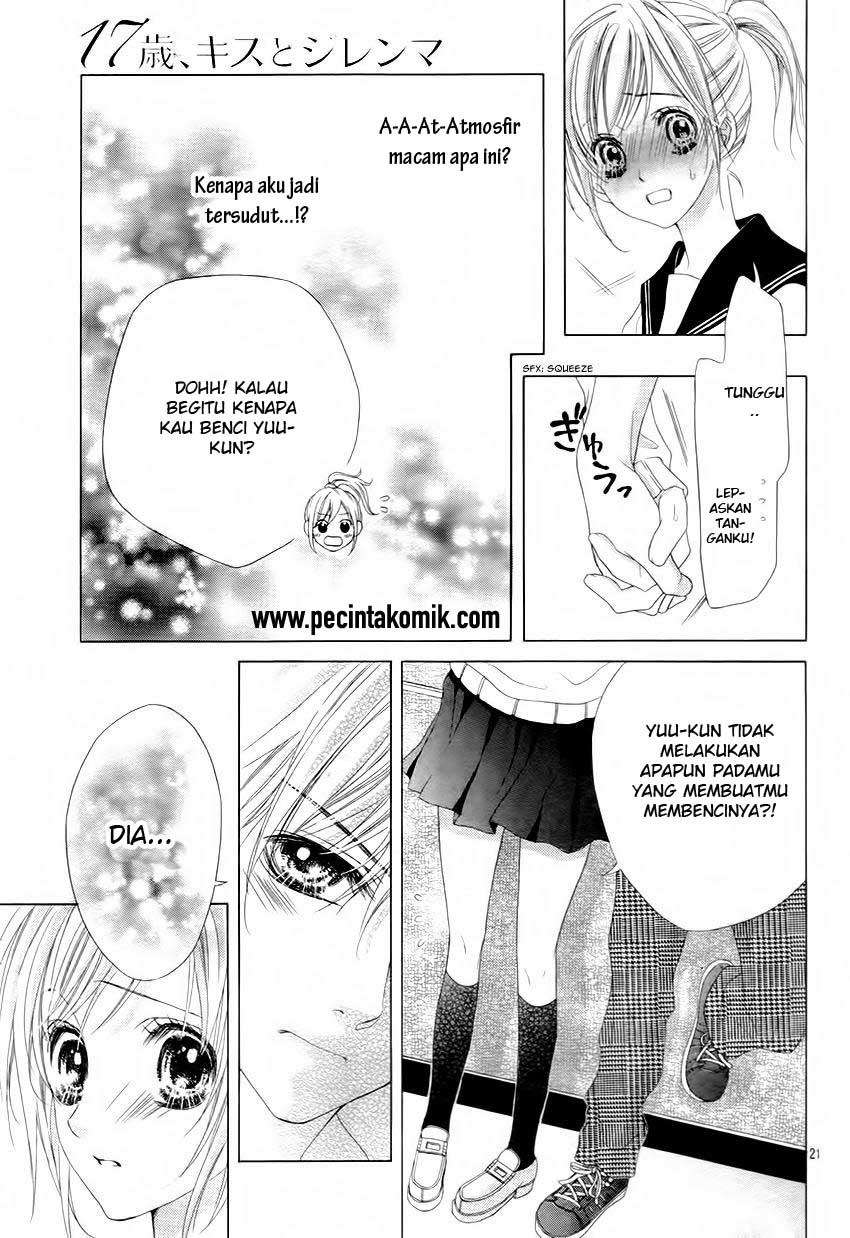 17-sai, Kiss to Dilemma Chapter 11 – halaman 22