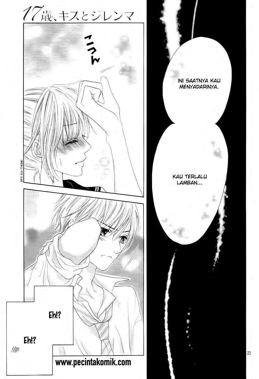 17-sai, Kiss to Dilemma Chapter 11 – halaman 24