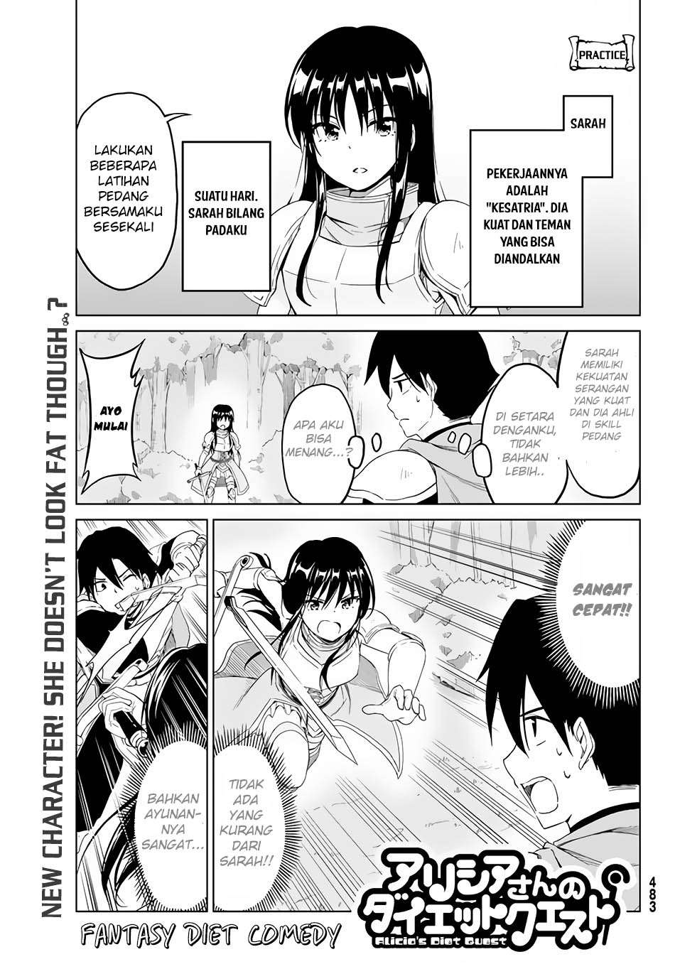 Alicia-san no Diet Quest Chapter 5 – halaman 1