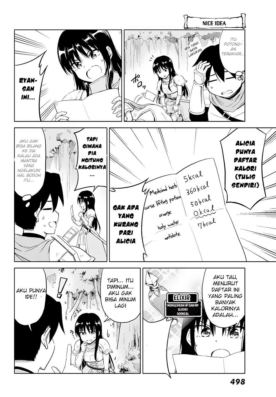Alicia-san no Diet Quest Chapter 5 – halaman 17