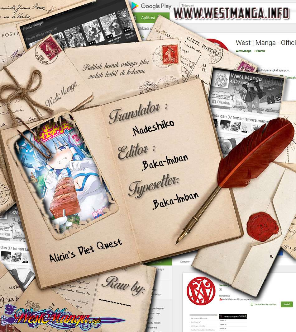 Alicia-san no Diet Quest Chapter 6 – halaman 2