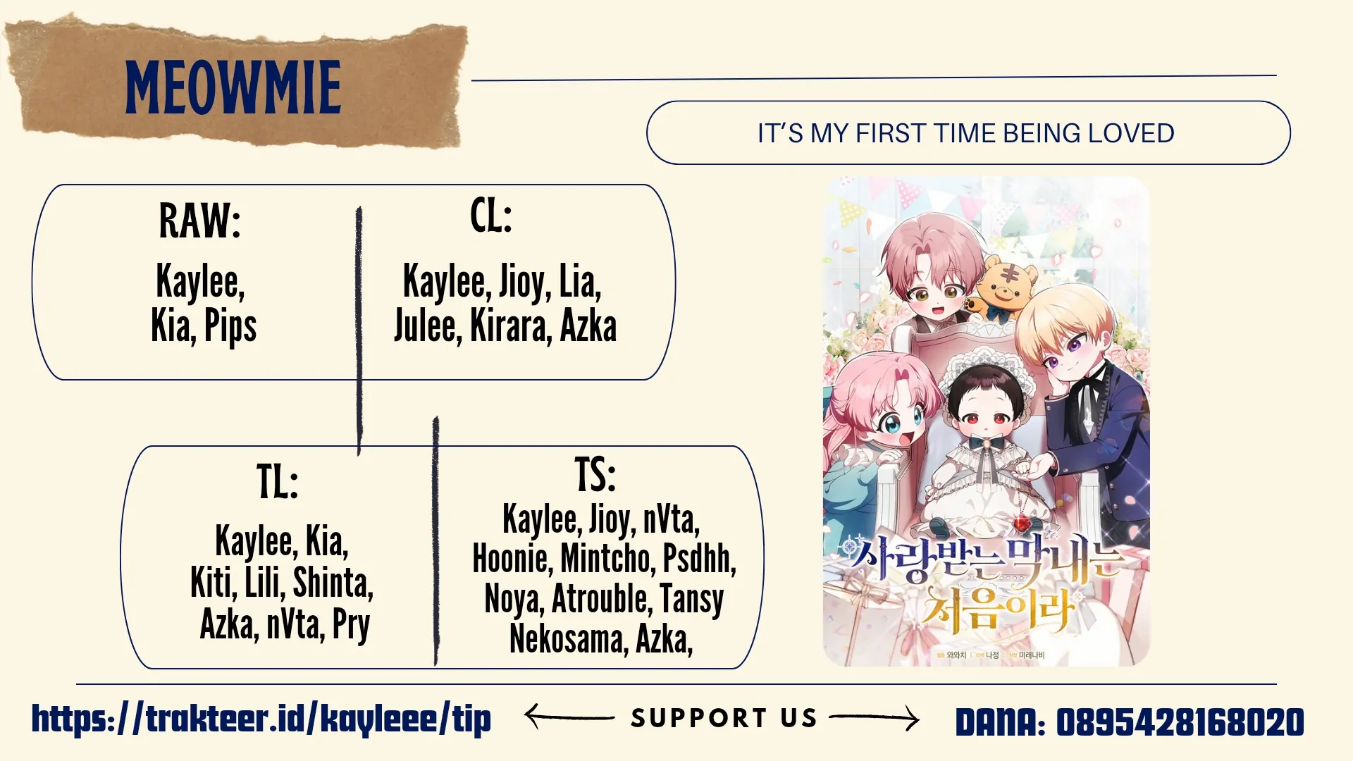 Being Loved for the First Time Chapter 9 – halaman 1