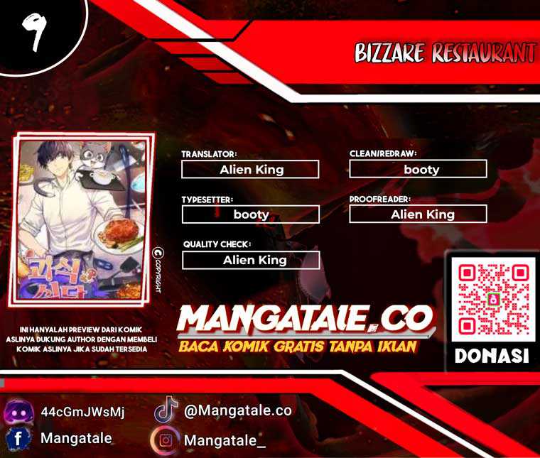 Bizarre Restaurant Chapter 9 – halaman 1