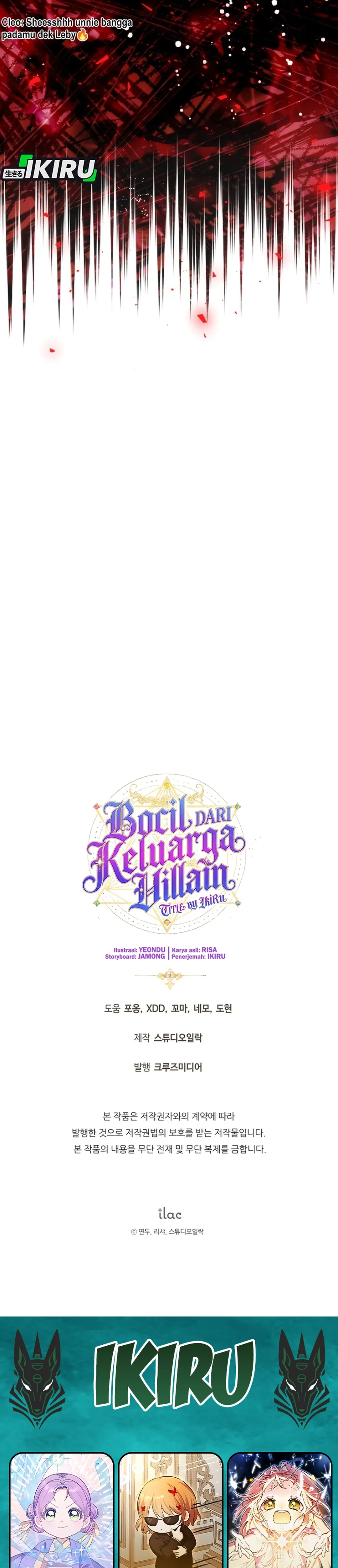 Bocil Dari Keluarga Villain Chapter 33 – halaman 39