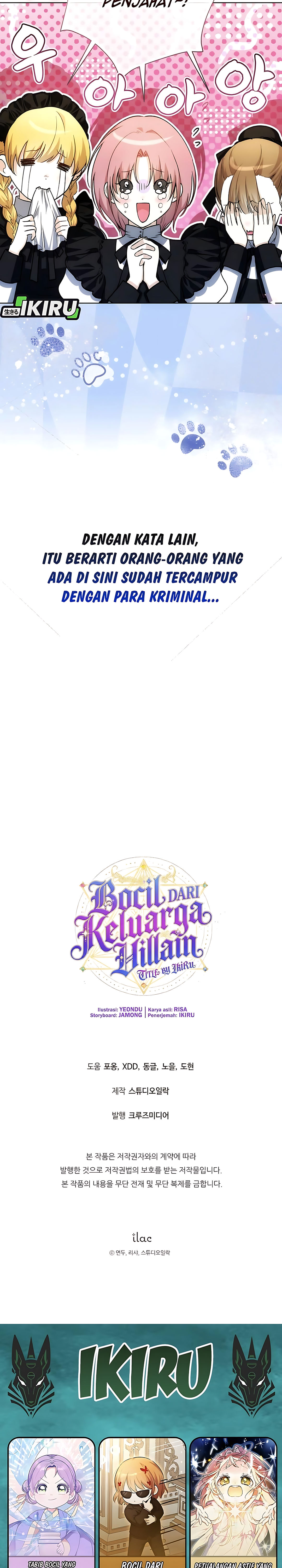 Bocil Dari Keluarga Villain Chapter 36 – halaman 33