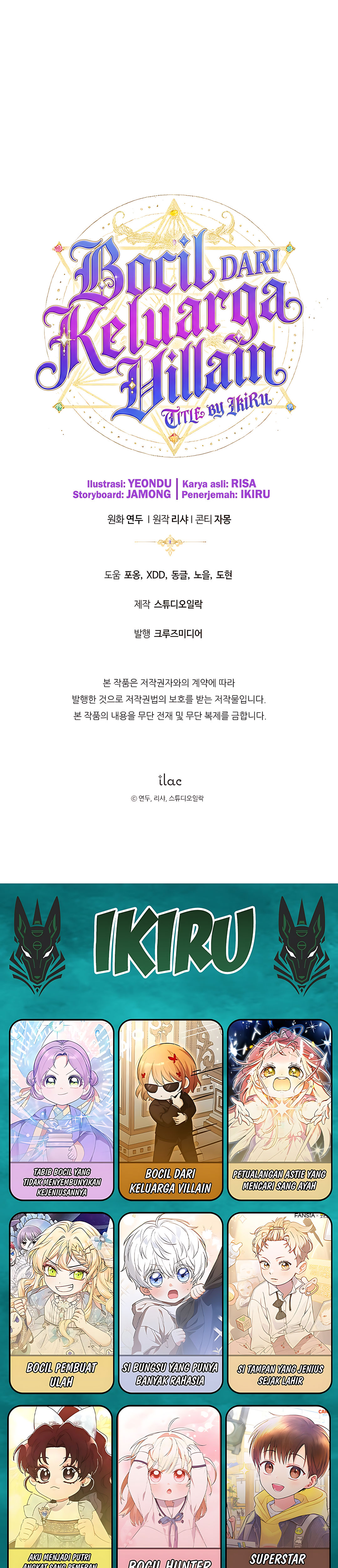 Bocil Dari Keluarga Villain Chapter 37 – halaman 27