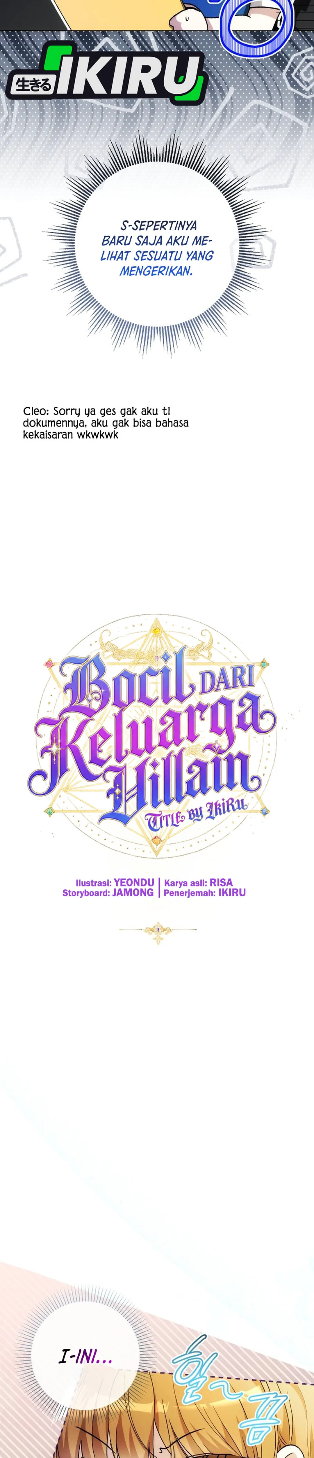 Bocil Dari Keluarga Villain Chapter 38 – halaman 18