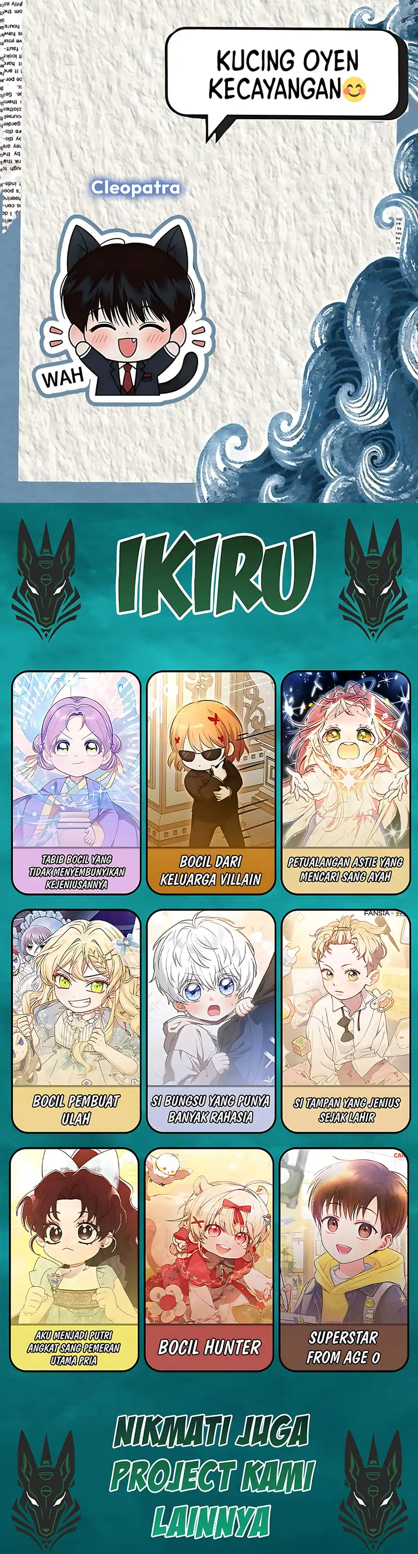 Bocil Dari Keluarga Villain Chapter 40 – halaman 54
