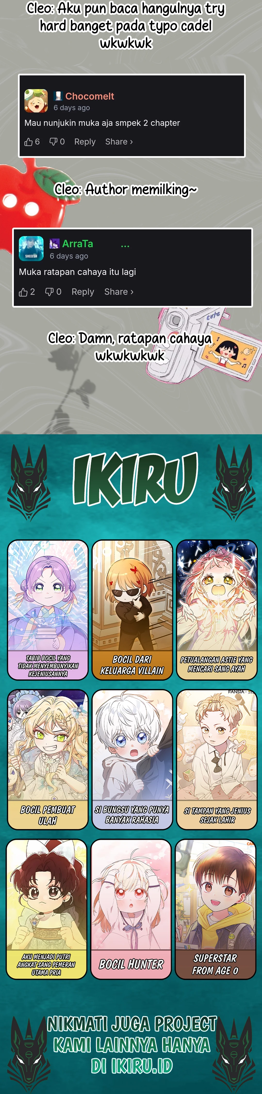 Bocil Dari Keluarga Villain Chapter 45 – halaman 35