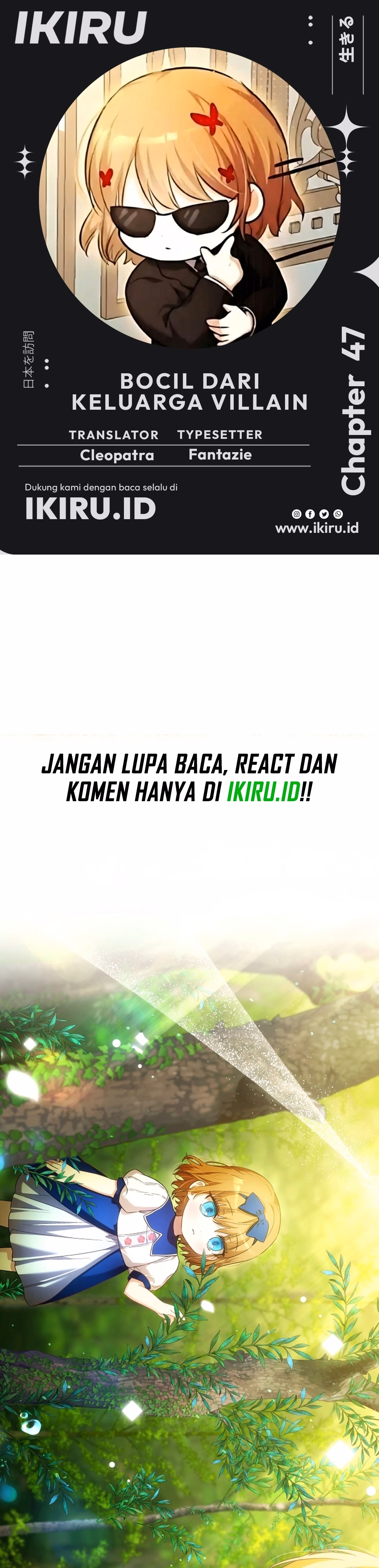 Bocil Dari Keluarga Villain Chapter 47 – halaman 1