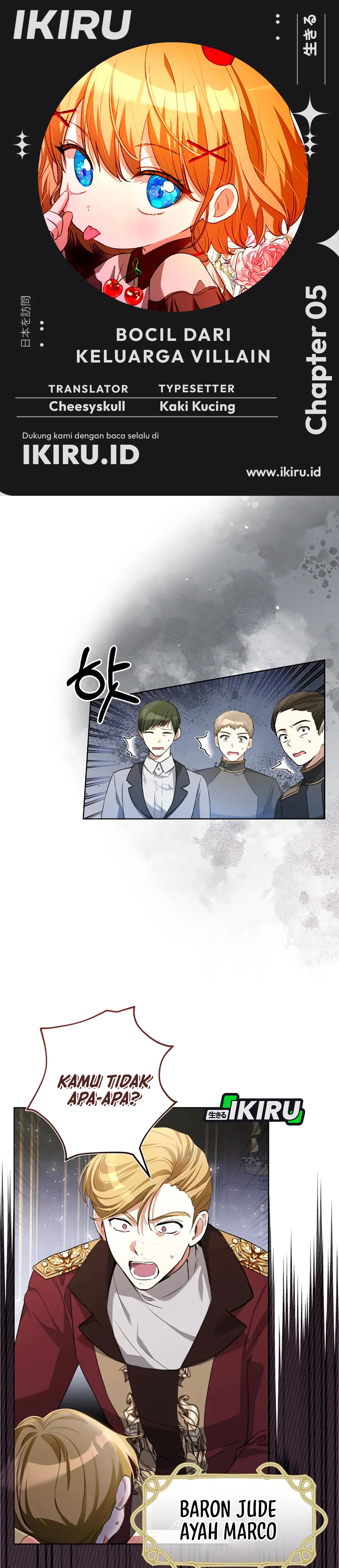 Bocil Dari Keluarga Villain Chapter 5 – halaman 1