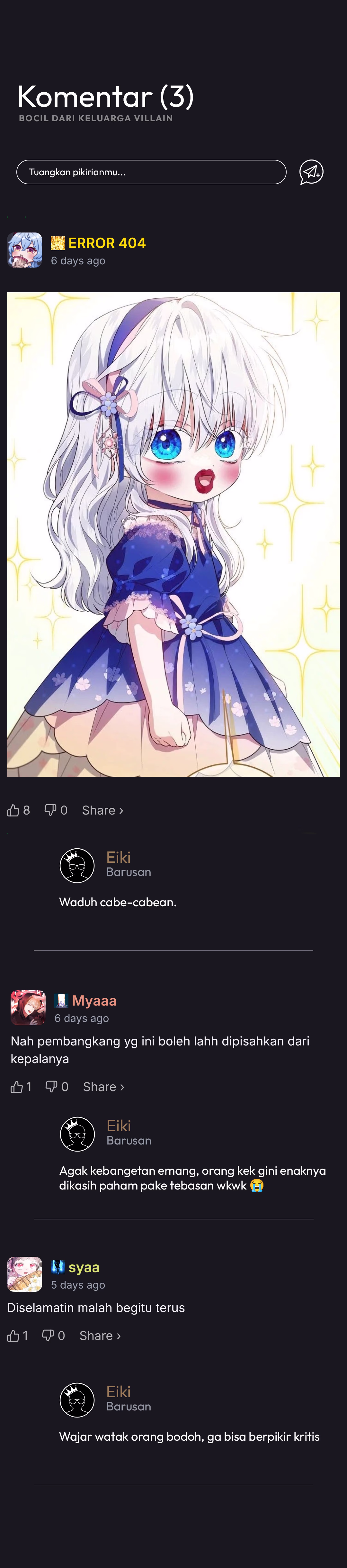 Bocil Dari Keluarga Villain Chapter 51 – halaman 30