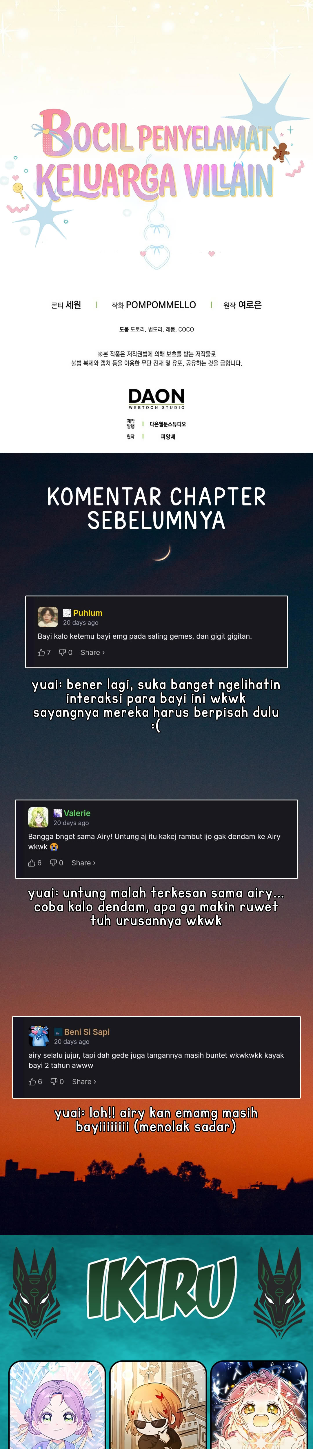 Bocil Penyelamat Keluarga Villain Chapter 35 – halaman 44