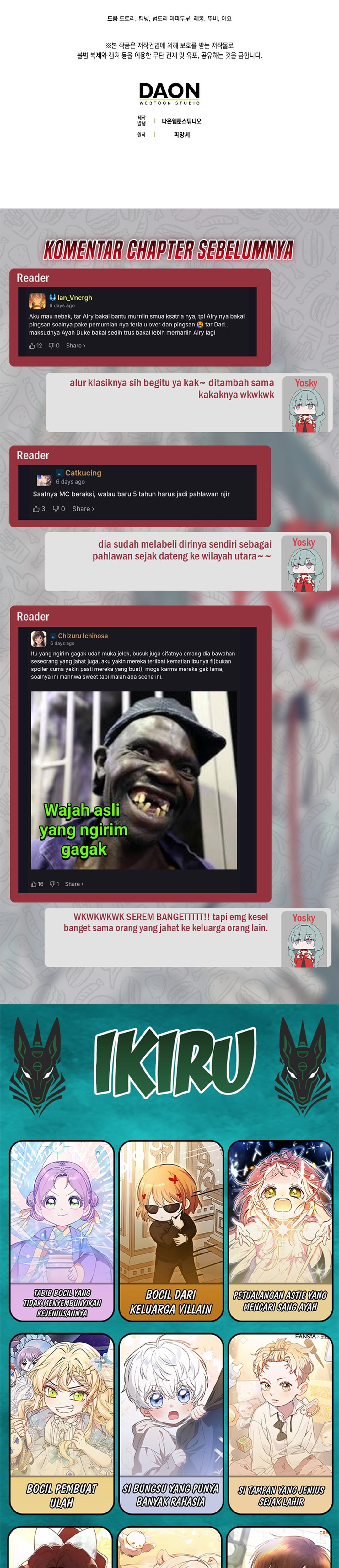 Bocil Penyelamat Keluarga Villain Chapter 37 – halaman 42