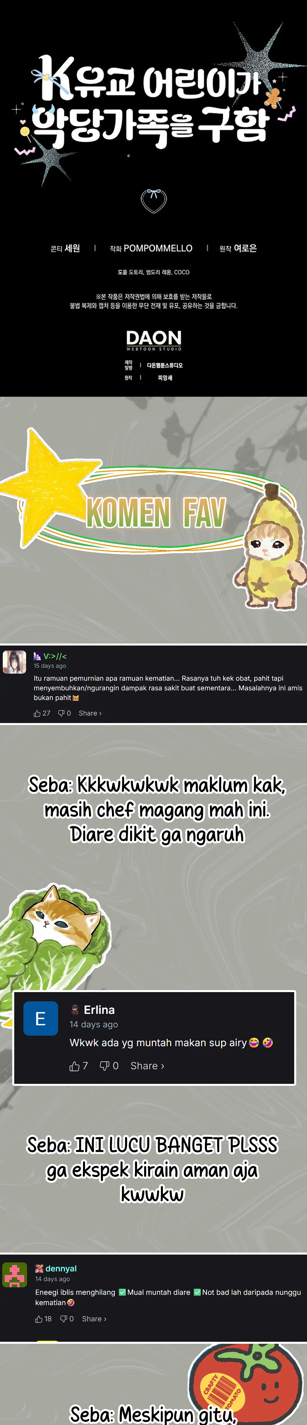 Bocil Penyelamat Keluarga Villain Chapter 40 – halaman 70