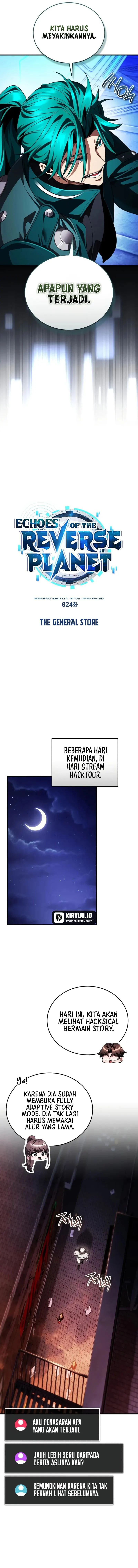 Echoes of the Reverse Planet Chapter 24 – halaman 17