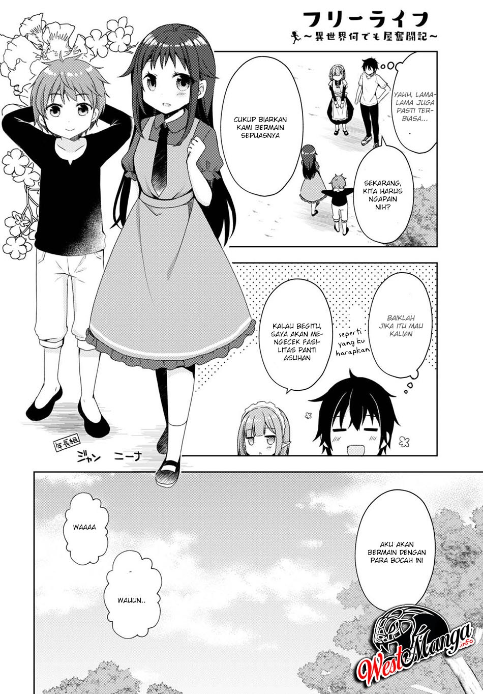 Free Life: Isekai Nandemoya Funtouki Chapter 6 – halaman 8