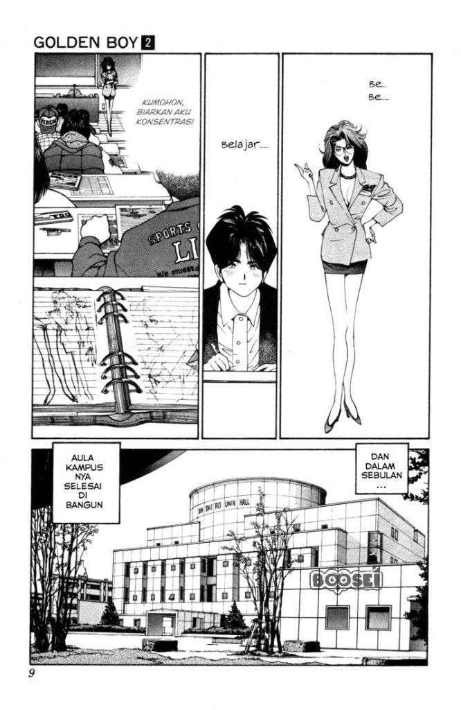Golden Boy Chapter 0.6 – halaman 11