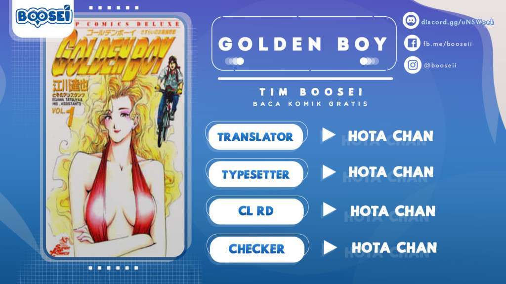 Golden Boy Chapter 0.7 – halaman 1