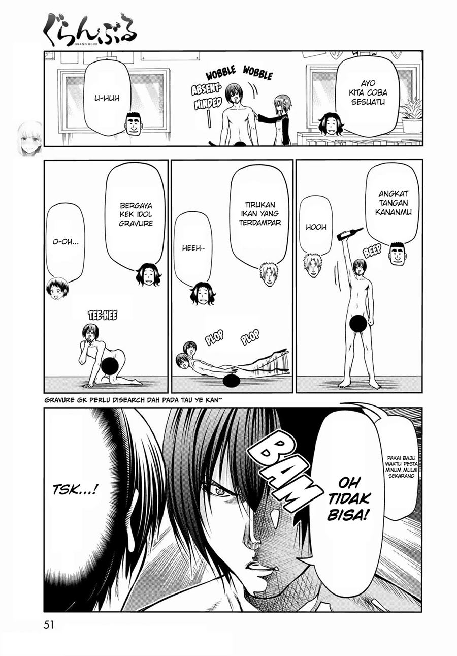 Grand Blue Chapter 73.1 – halaman 16