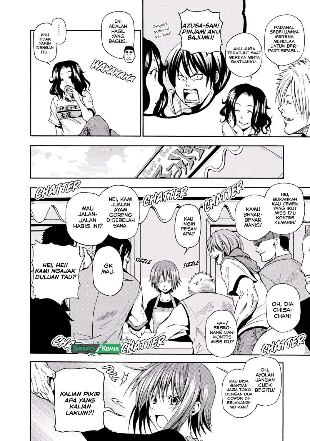 Grand Blue Chapter 8 – halaman 36