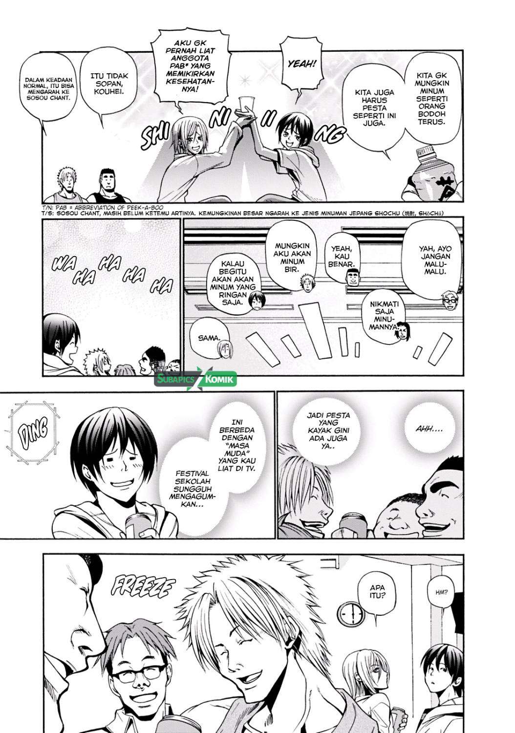 Grand Blue Chapter 8 – halaman 9