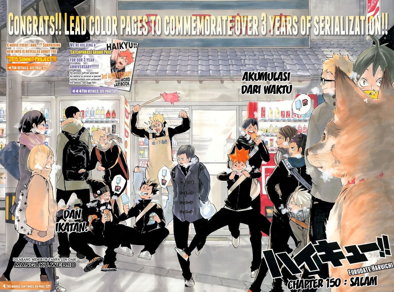 Haikyu!! Chapter 150 – halaman 4