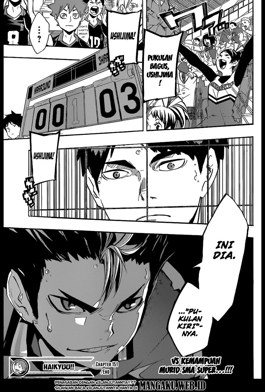 Haikyu!! Chapter 151 – halaman 17
