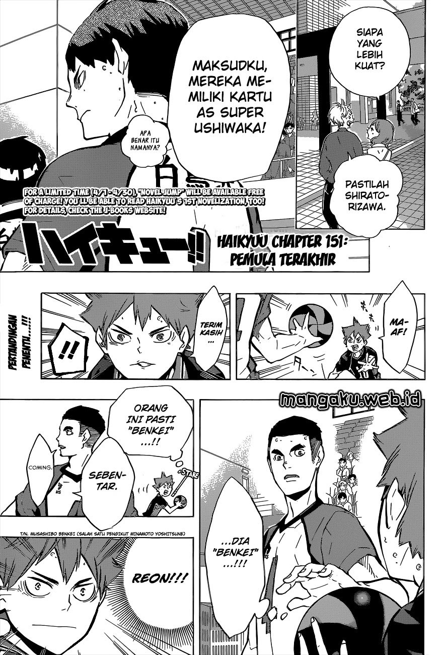 Haikyu!! Chapter 151 – halaman 2