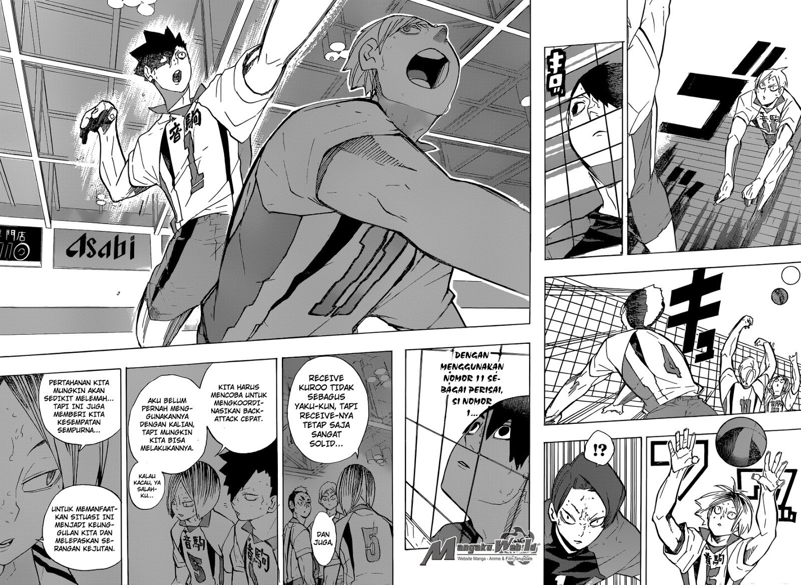 Haikyu!! Chapter 201 – halaman 7