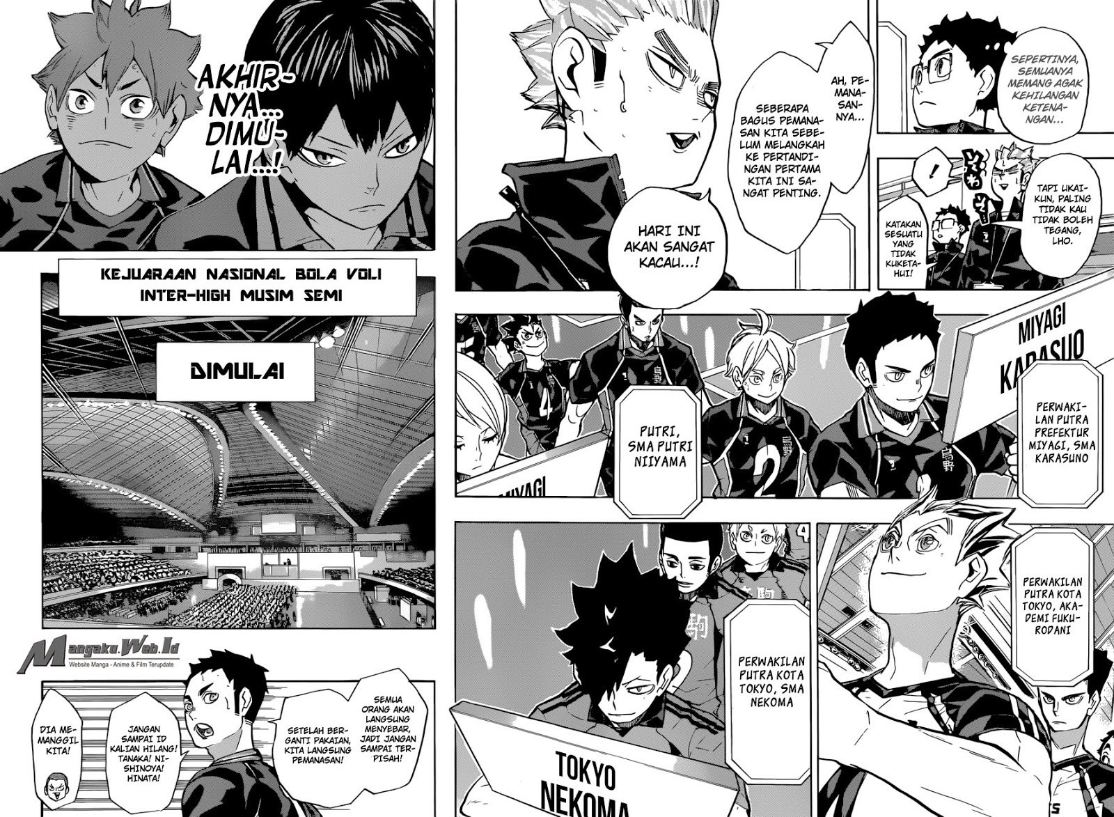Haikyu!! Chapter 231 – halaman 10