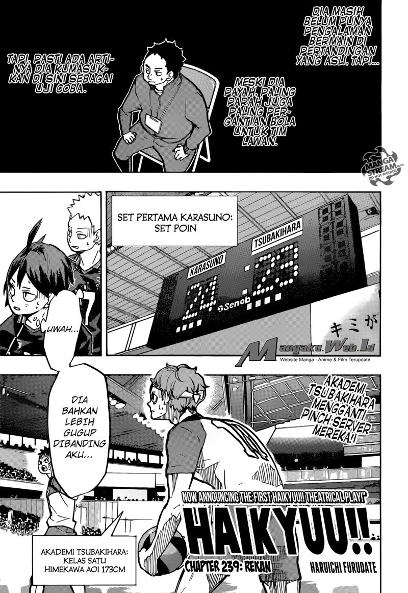 Haikyu!! Chapter 239 – halaman 1