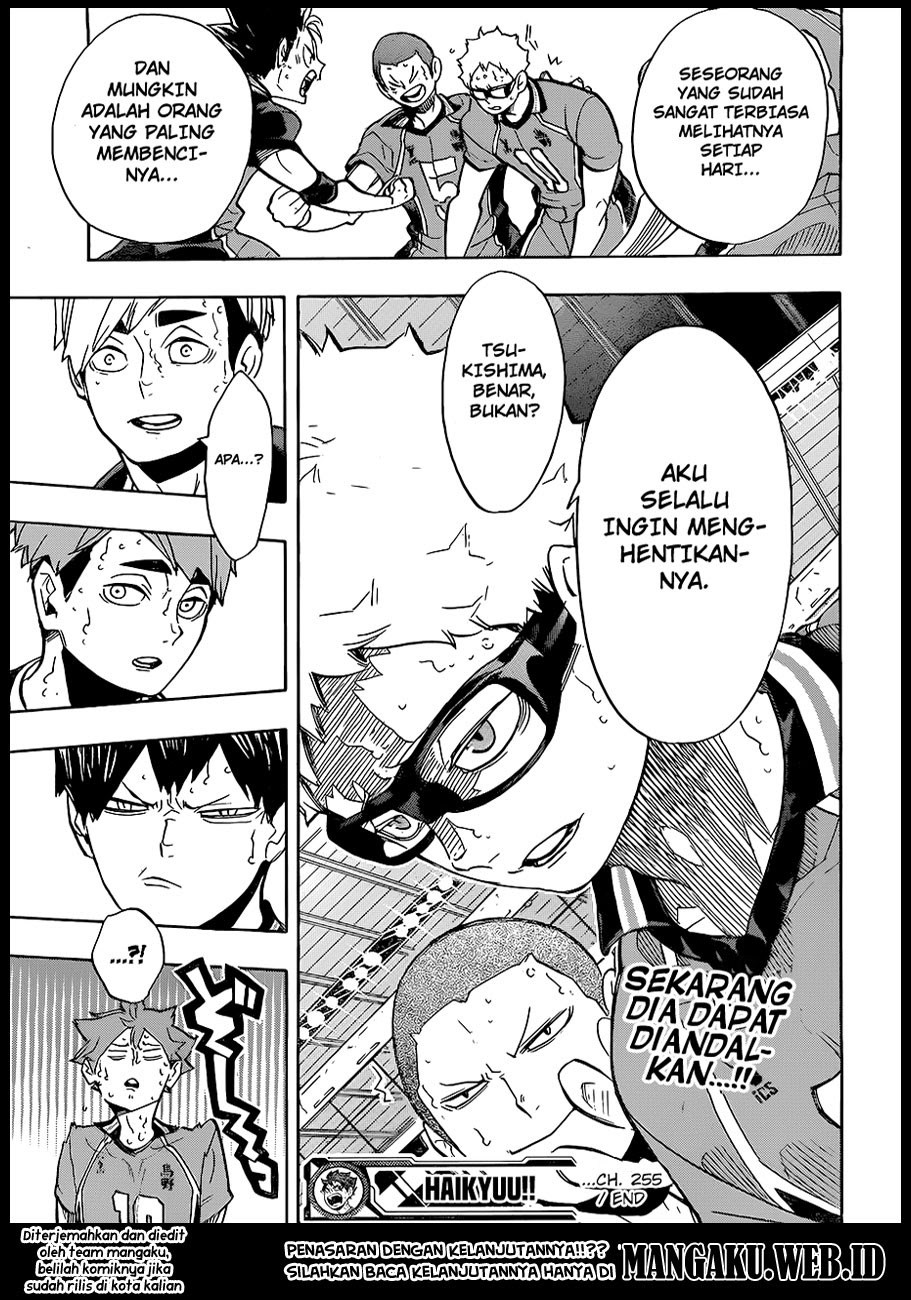 Haikyu!! Chapter 255 – halaman 9