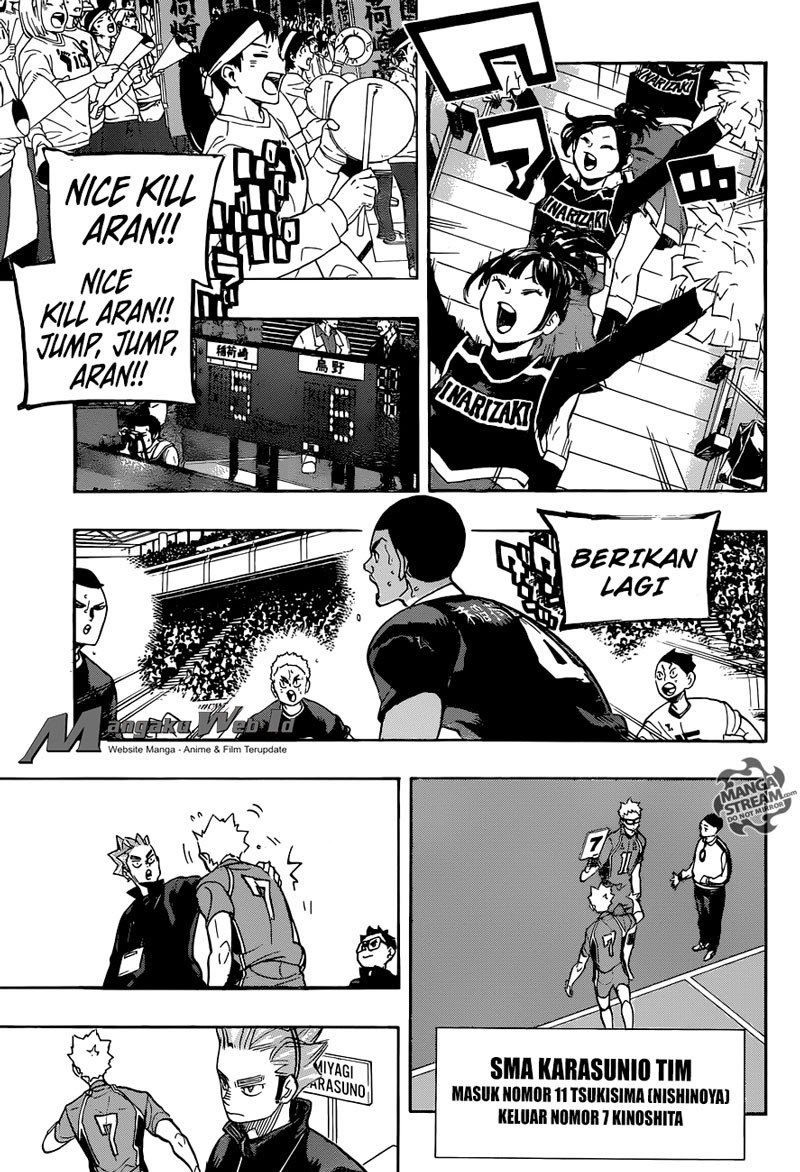 Haikyu!! Chapter 277 – halaman 9