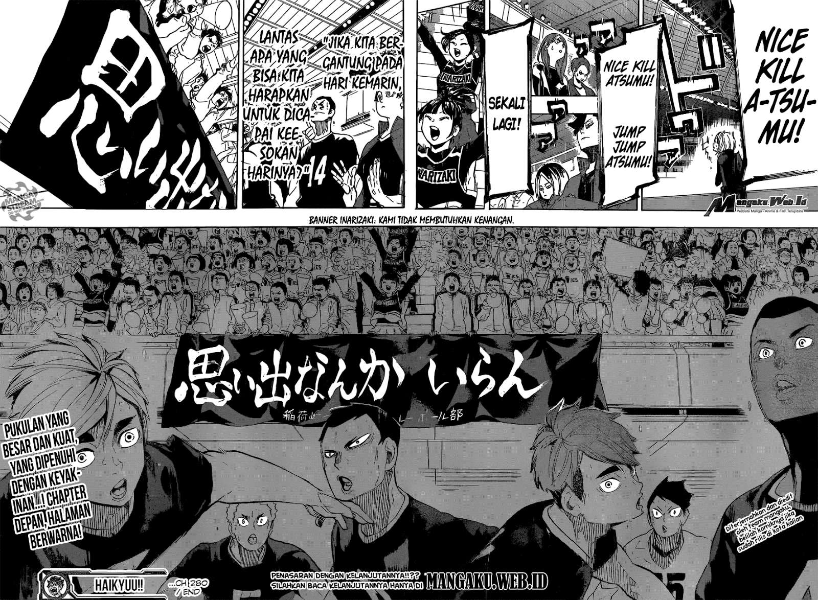 Haikyu!! Chapter 280 – halaman 8