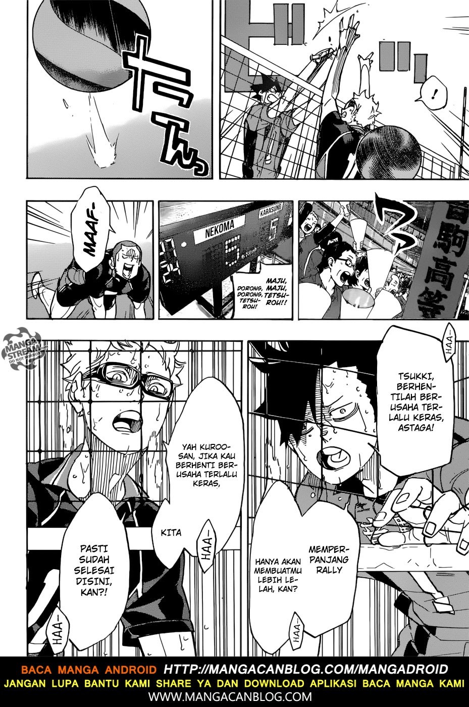 Haikyu!! Chapter 320 – halaman 6