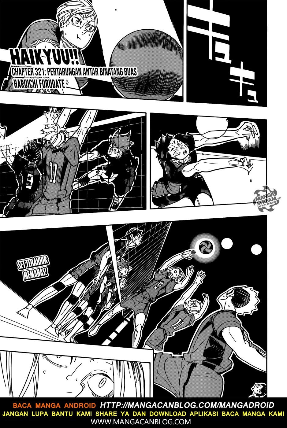 Haikyu!! Chapter 321 – halaman 1
