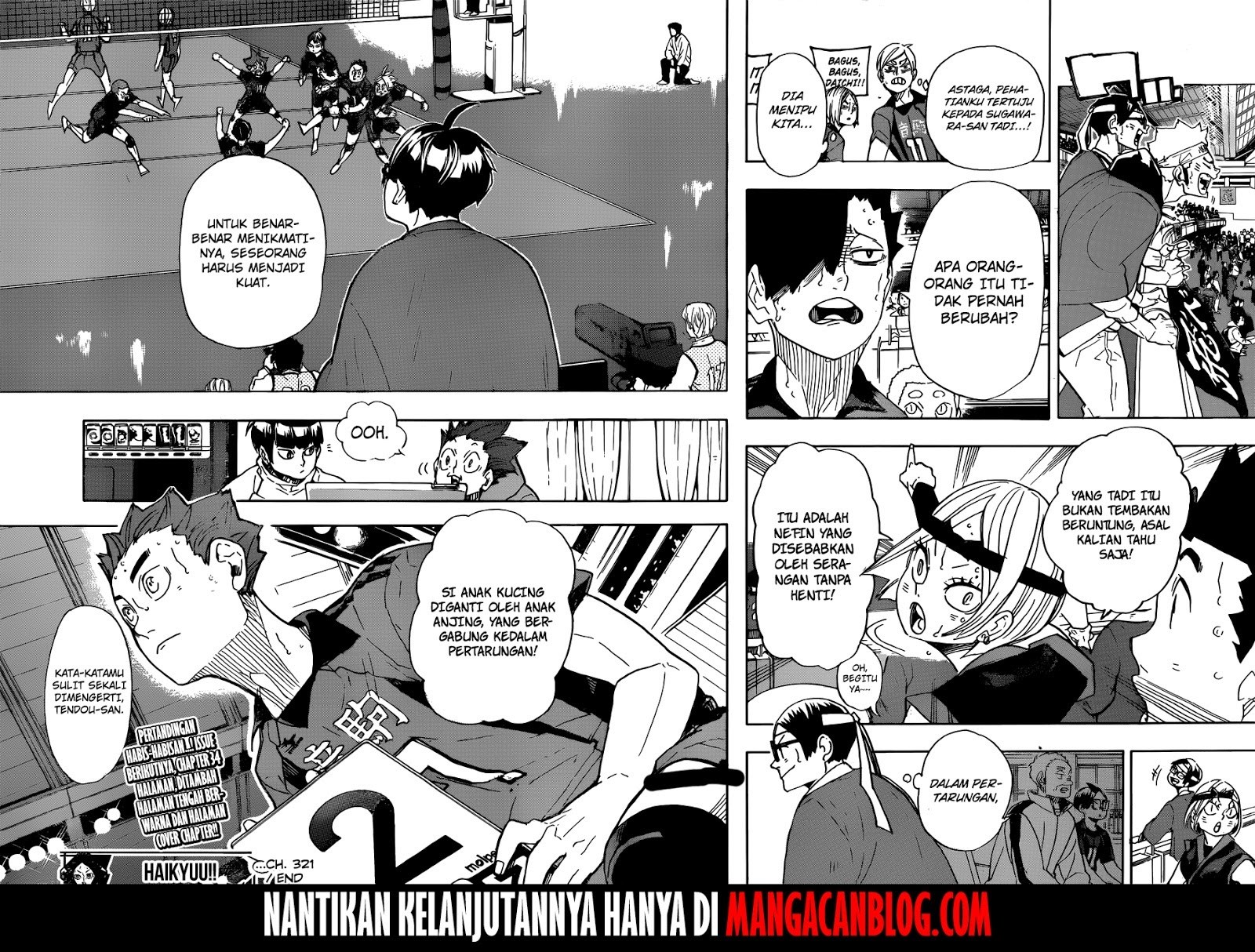 Haikyu!! Chapter 321 – halaman 17