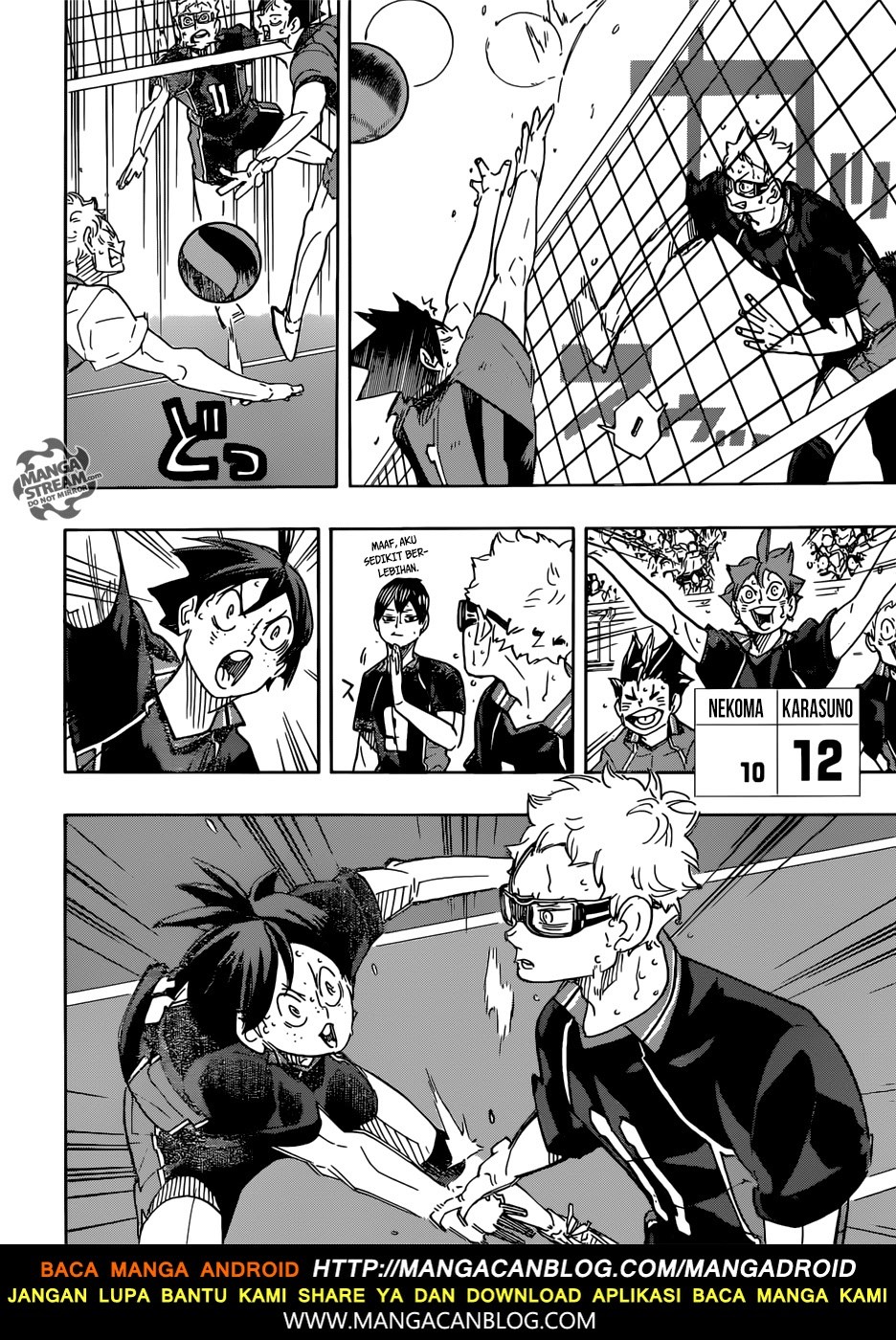 Haikyu!! Chapter 321 – halaman 9