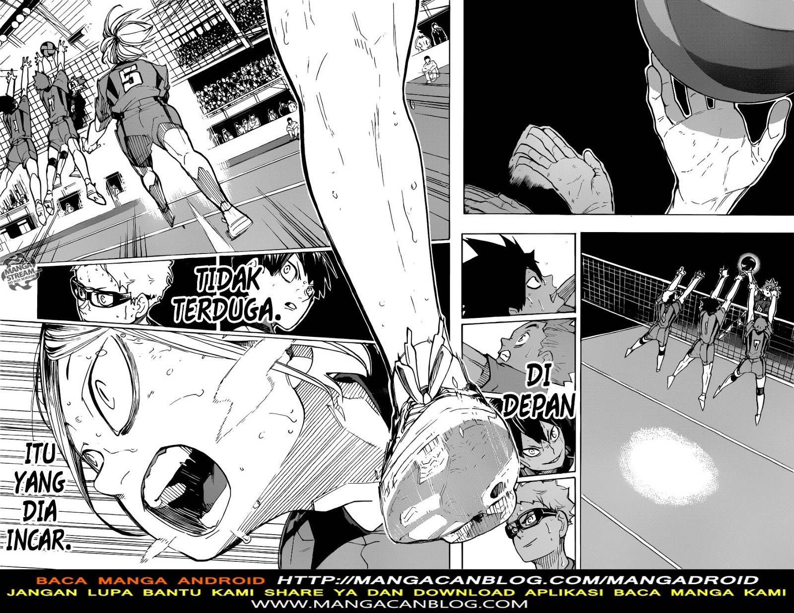 Haikyu!! Chapter 322 – halaman 1