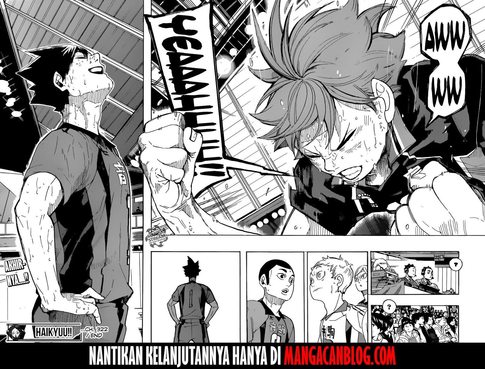 Haikyu!! Chapter 322 – halaman 6