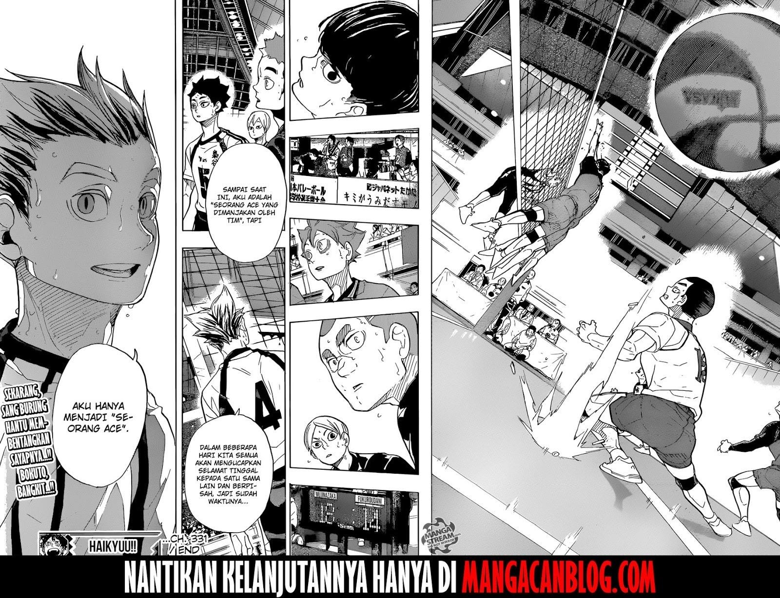 Haikyu!! Chapter 331 – halaman 19