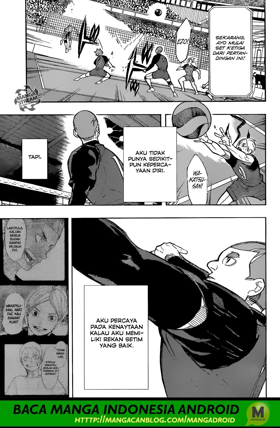 Haikyu!! Chapter 334 – halaman 9