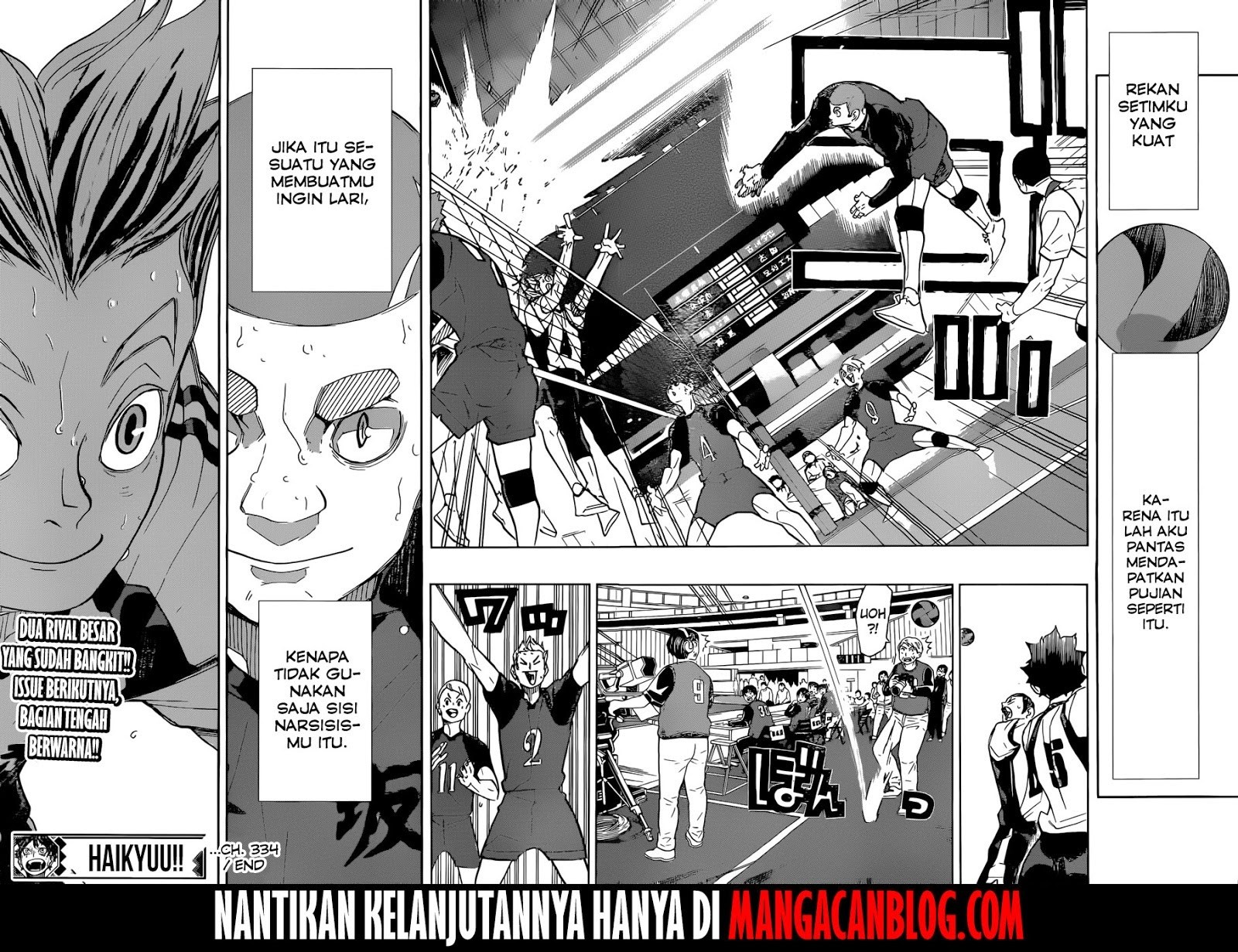 Haikyu!! Chapter 334 – halaman 10