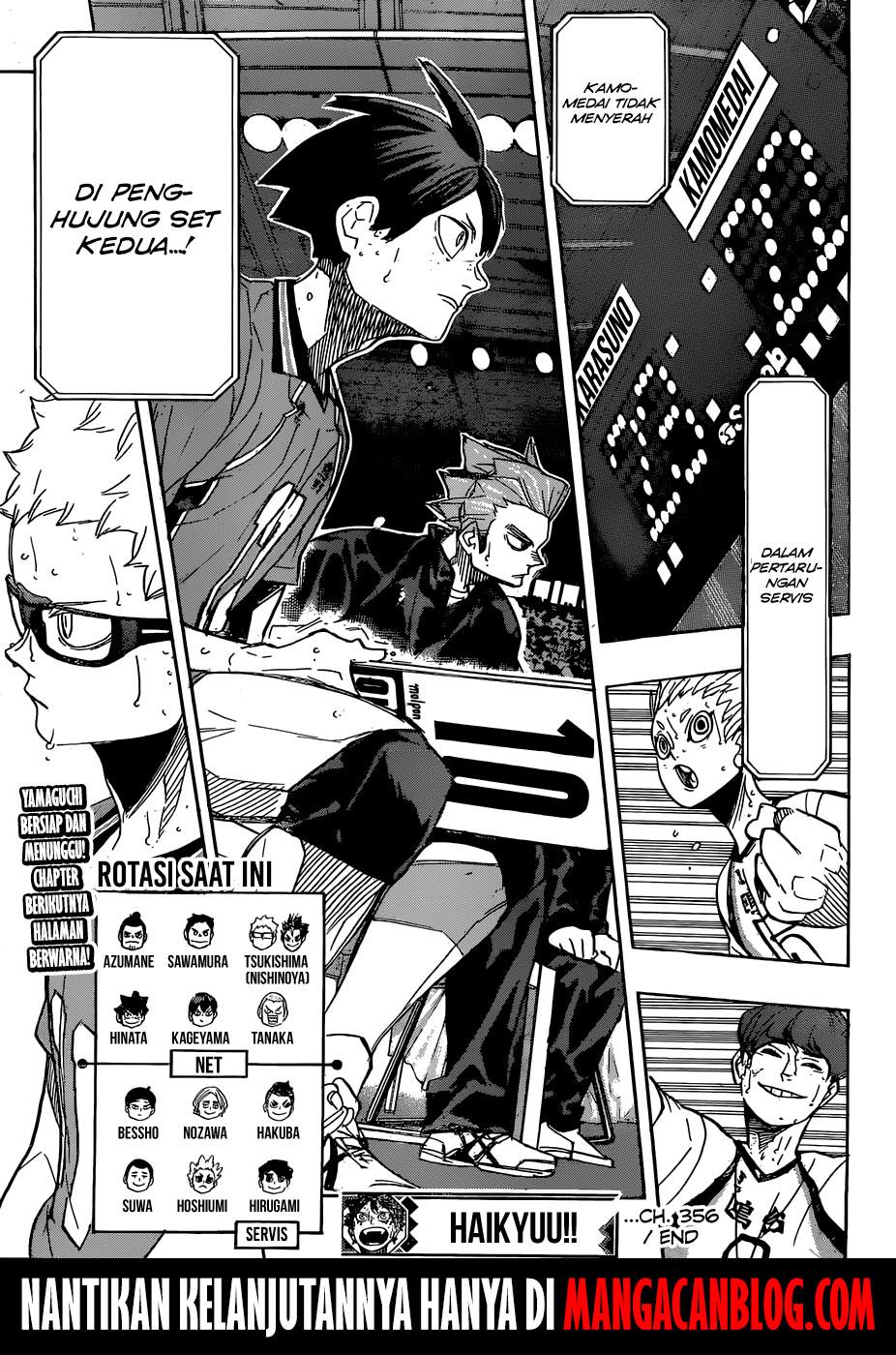 Haikyu!! Chapter 356 – halaman 8