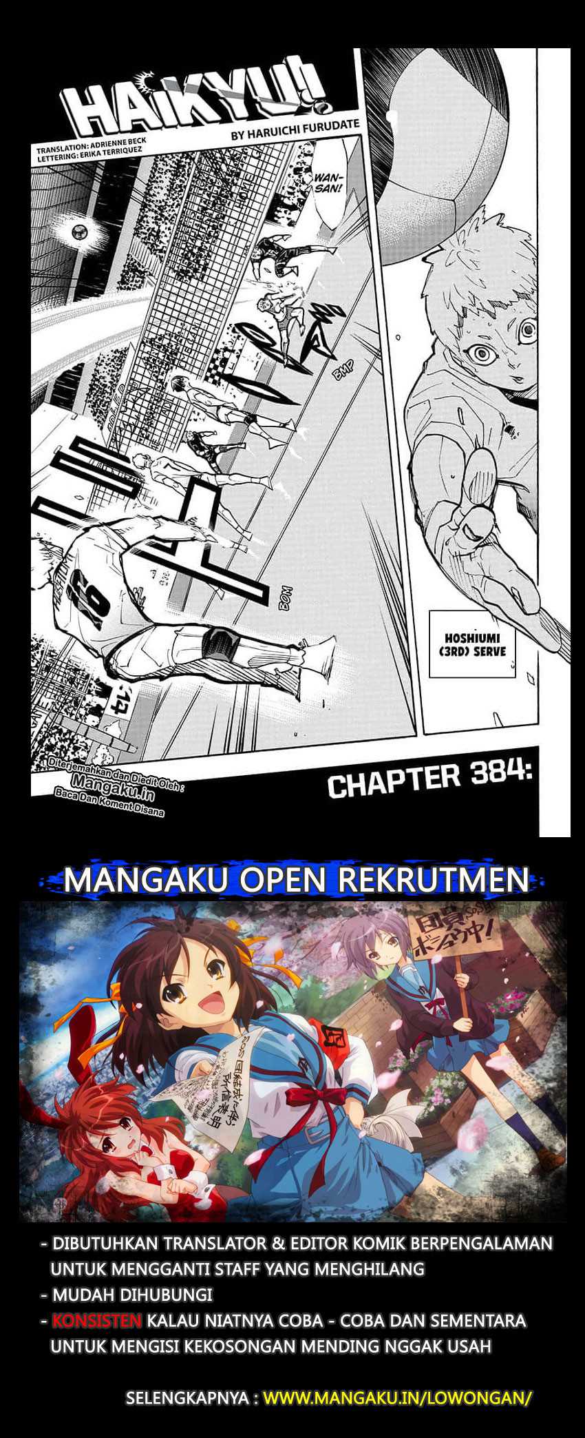 Haikyu!! Chapter 384 – halaman 2