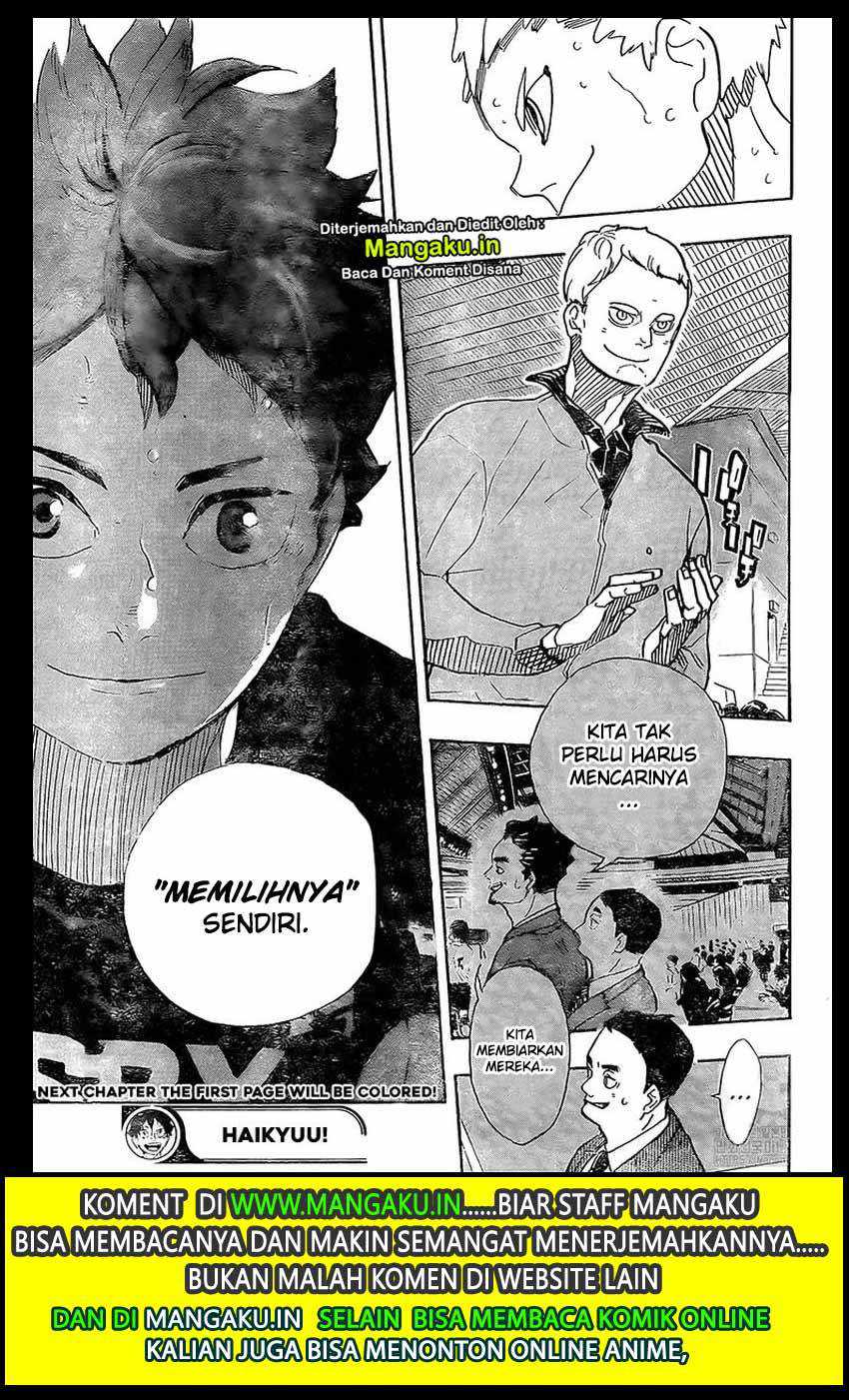 Haikyu!! Chapter 385 – halaman 10
