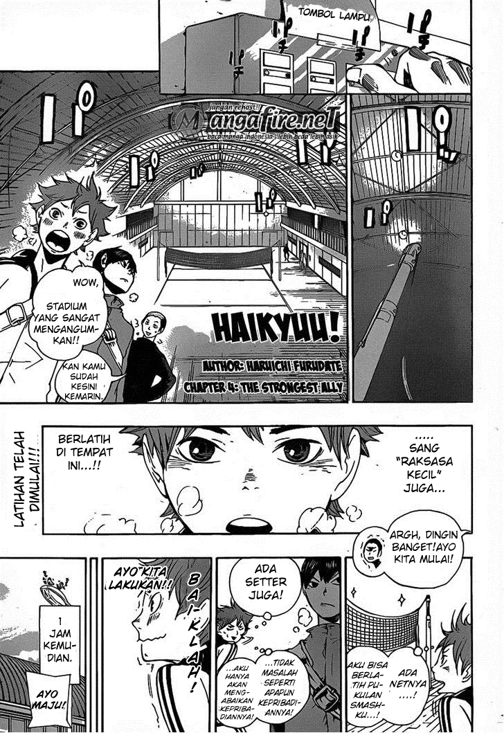 Haikyu!! Chapter 4 – halaman 1