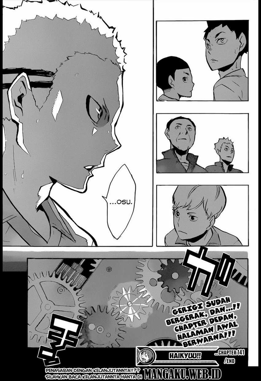 Haikyuu!! Chapter 141 – halaman 18